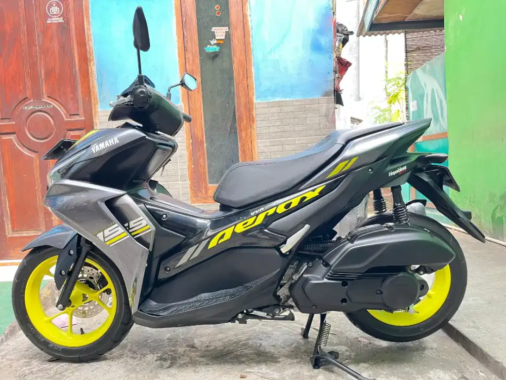 Yamaha Aerox stabilo 2022 motor Gress siap pakek motor Gress