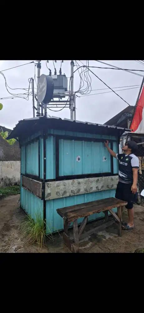 Jual Booth container ukuran 2,5x2,5