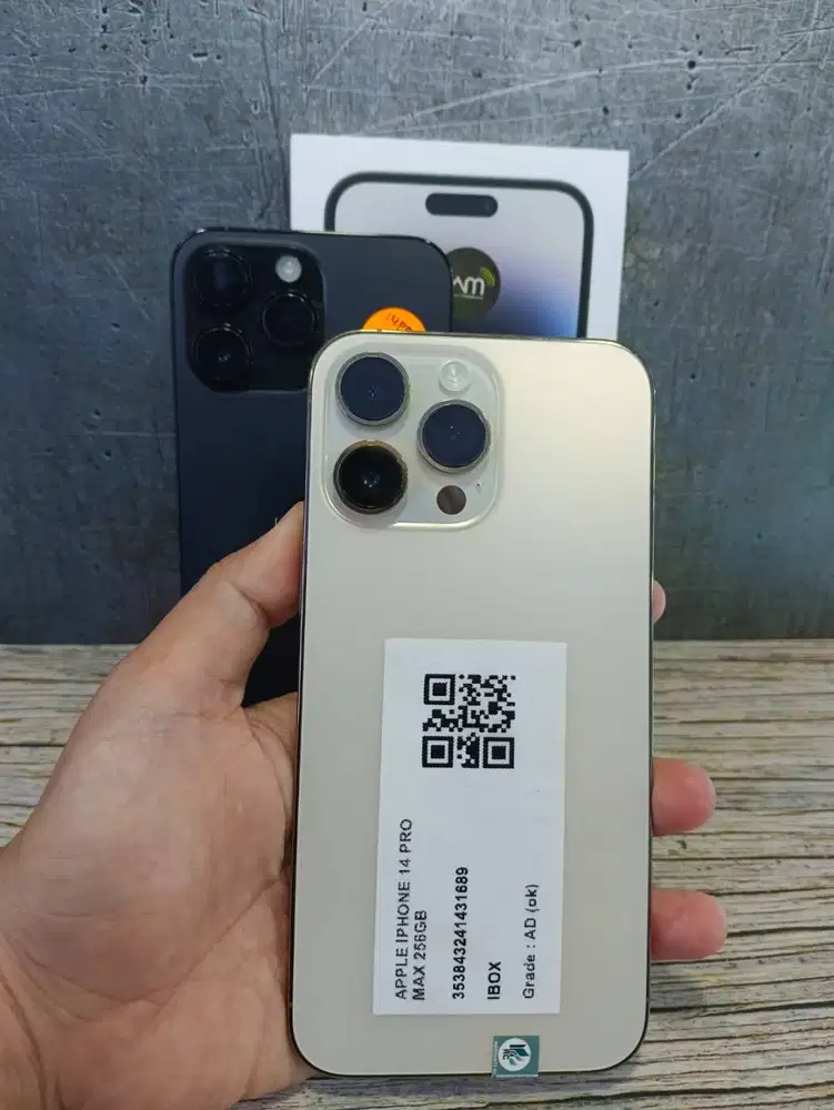 IPHONE 14 PRO MAX 256GB SECOND INDO