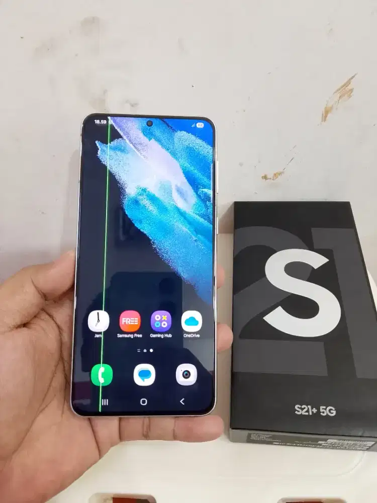 Samsung s21+ ram 8/256gb fullset ori sein