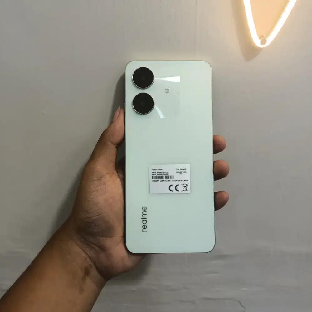 Realme Note 60x Ram 4Gb+8Gb, Lengkap Fullset