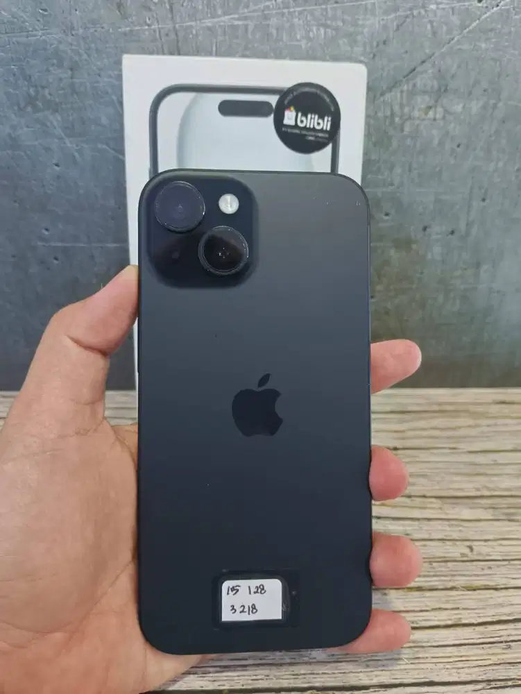 IPHONE 15 128GB SECOND INDO