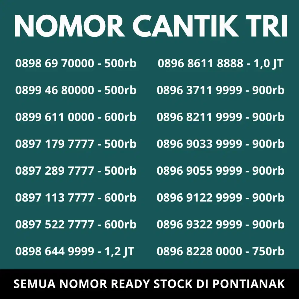 Nomor Cantik Tri
