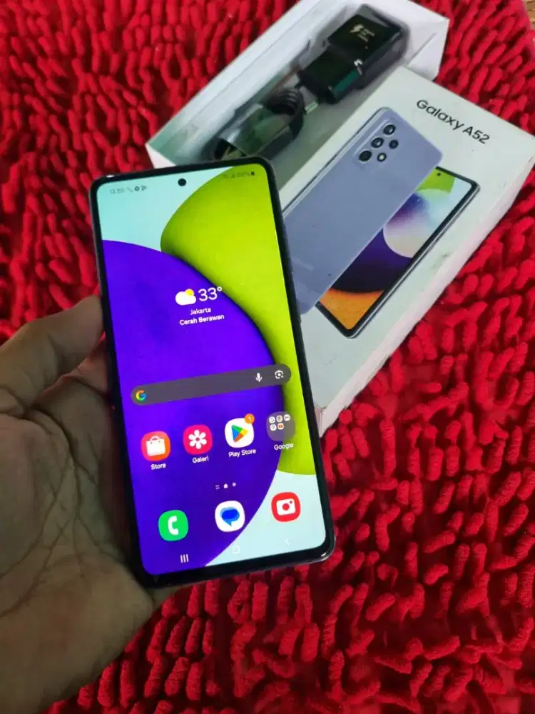 Samsung A52 NFc ram 8+8/128 fulset