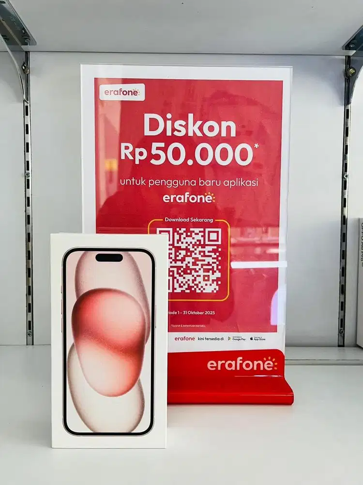Iphone 15 Plus (128Gb) Garansi Resmi Ibox,Bisa Kredit Cukup Ktp!!