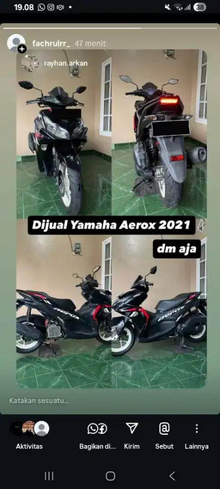 Yamaha Aerox New 2021