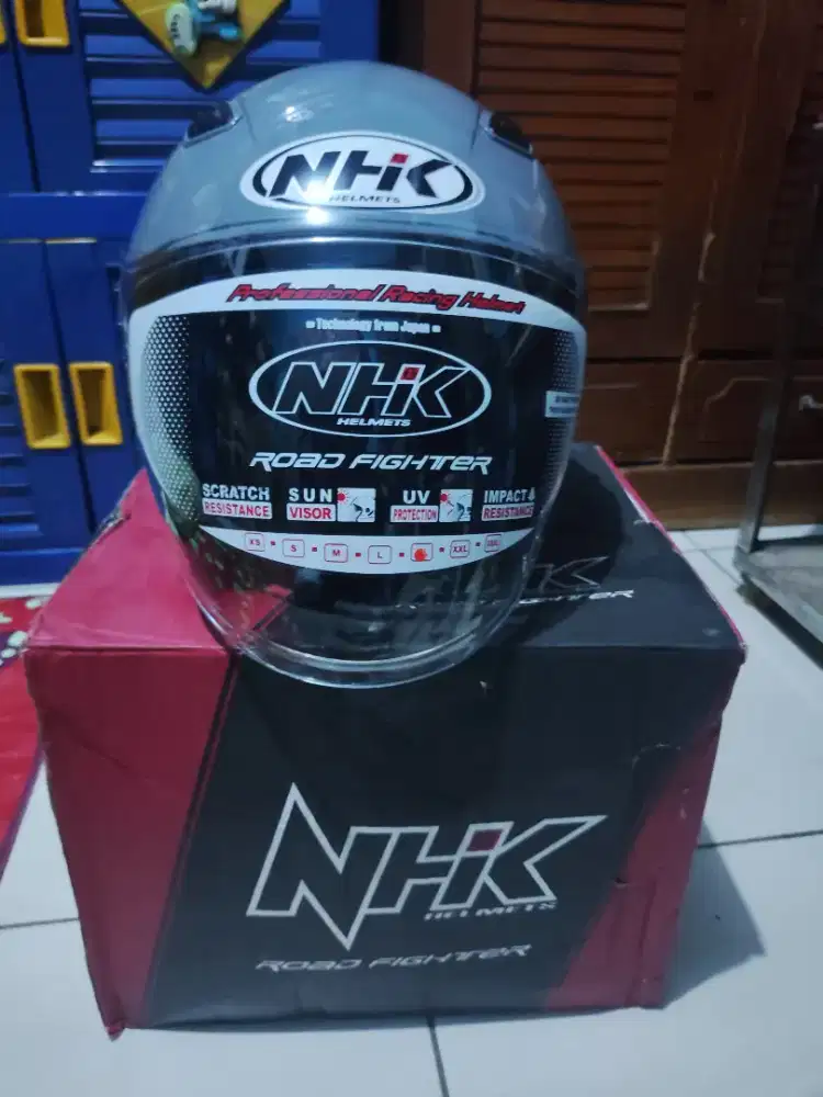 Helm NHK R1 MAX double visor size: L