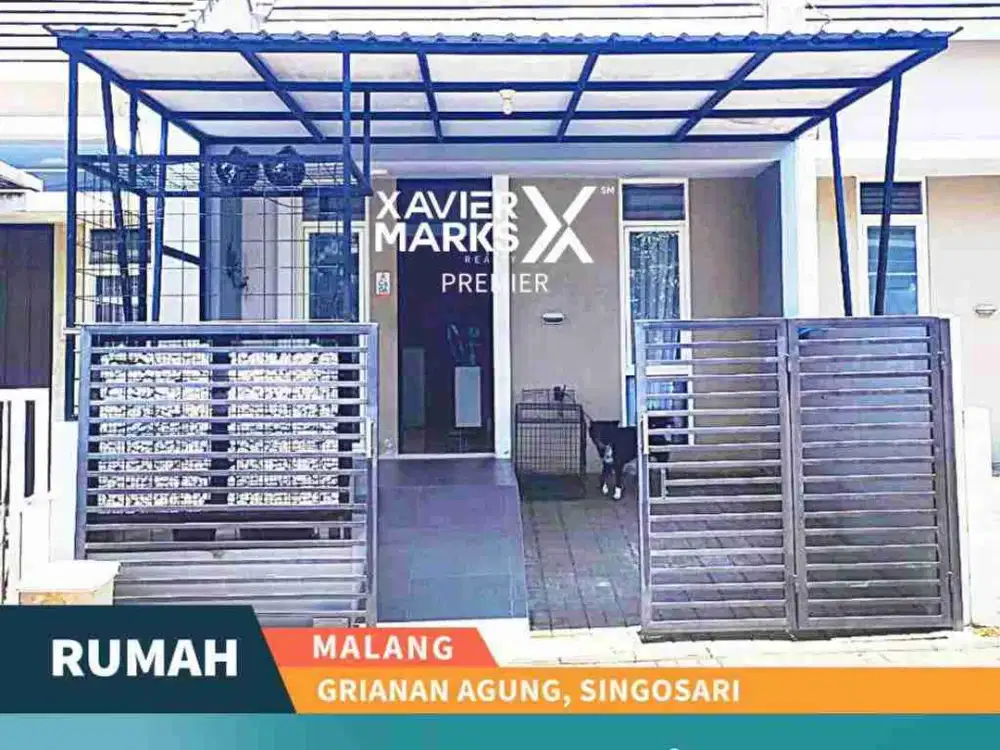 DIJUAL RUMAH MINIMALIS SIAP HUNI DI GRIANAN AGUNG, SINGOSARI - MALANG