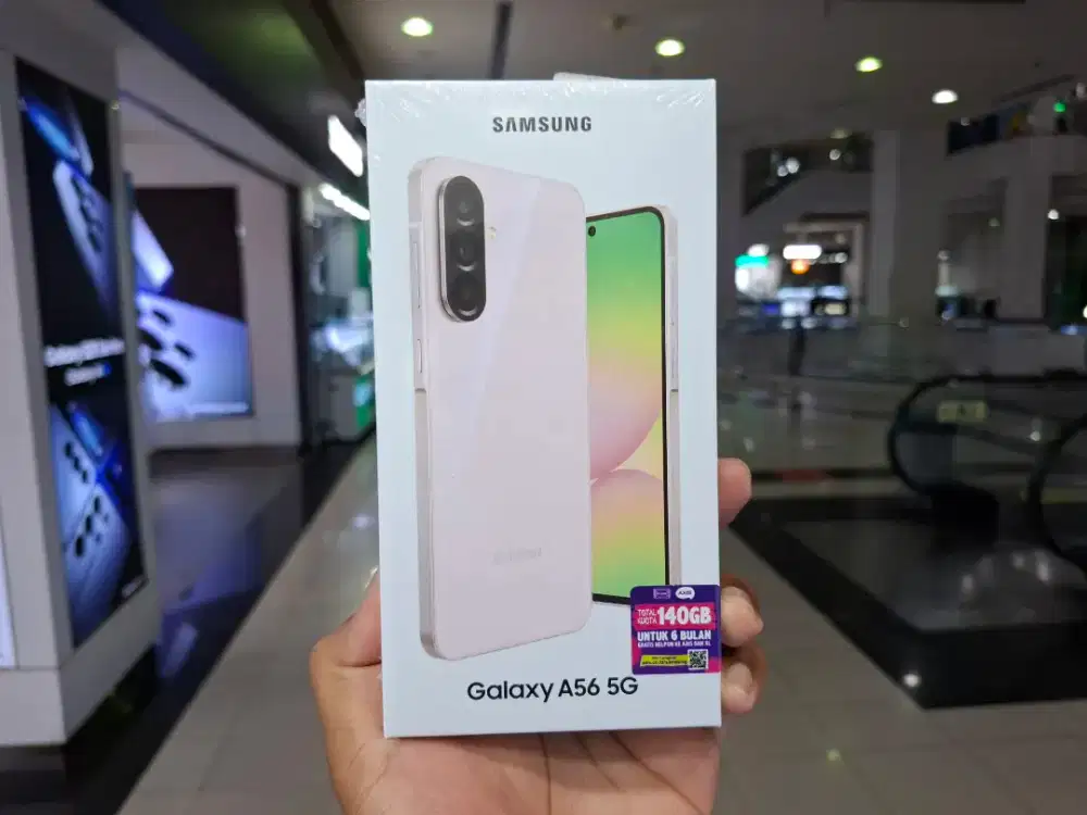 FREE ADAPTOR CHARGER SAMSUNG A56 5G 12/256GB PINK SEIN