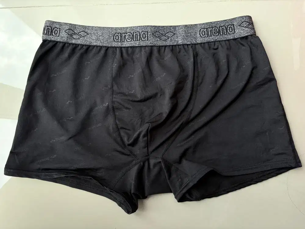 celana dalam boxer arena (L/XL), tag ada, karet aman, tinggal pakai
