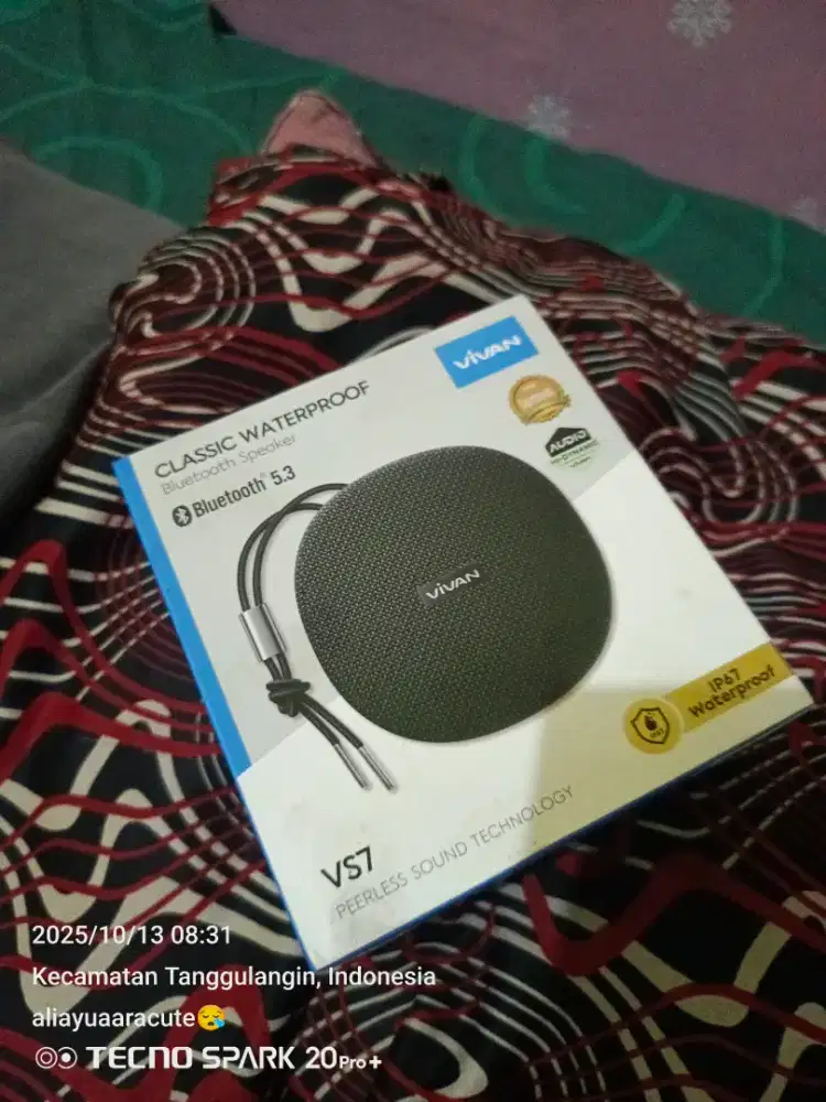 Speaker bluetooth Vivan vs7 like new