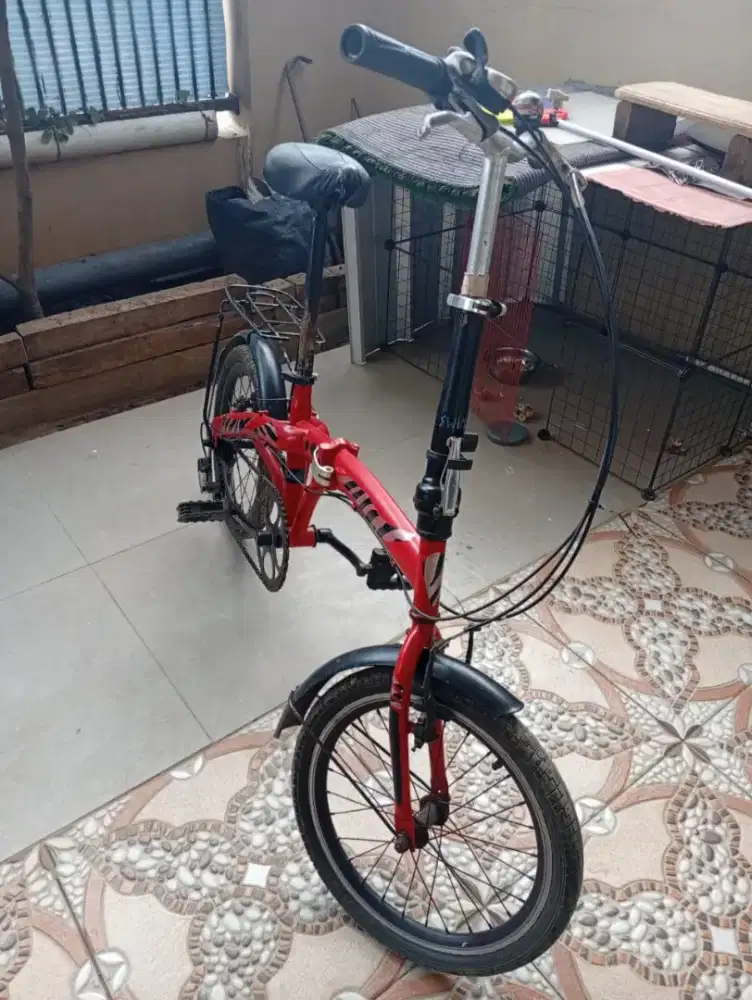 Sepeda lipat uk 18