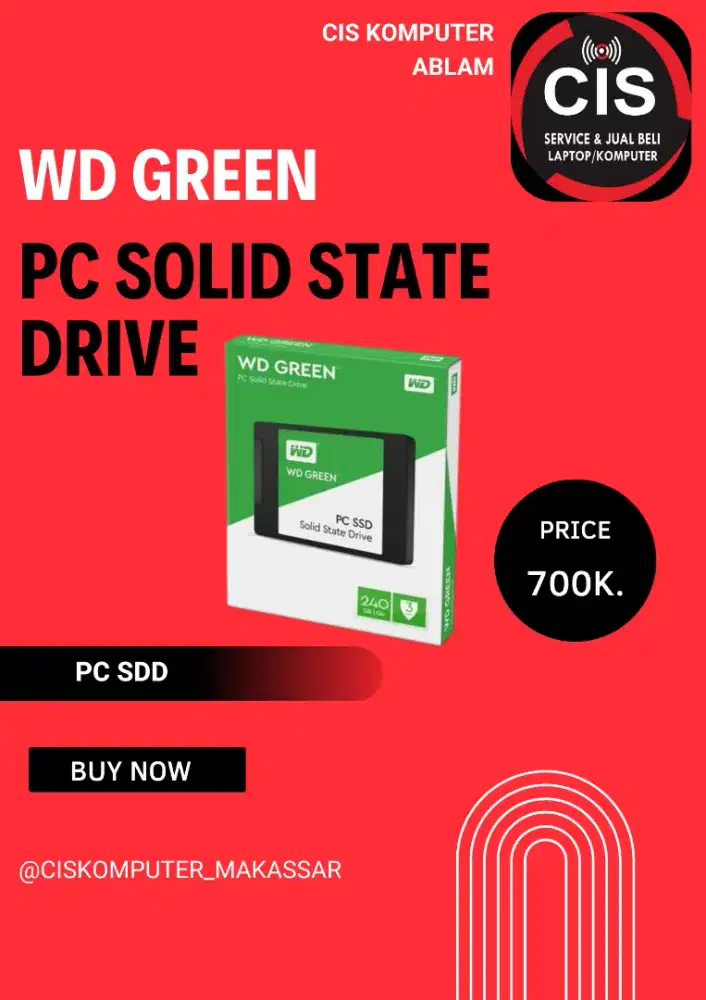 Ready WD GREEN PC SSD