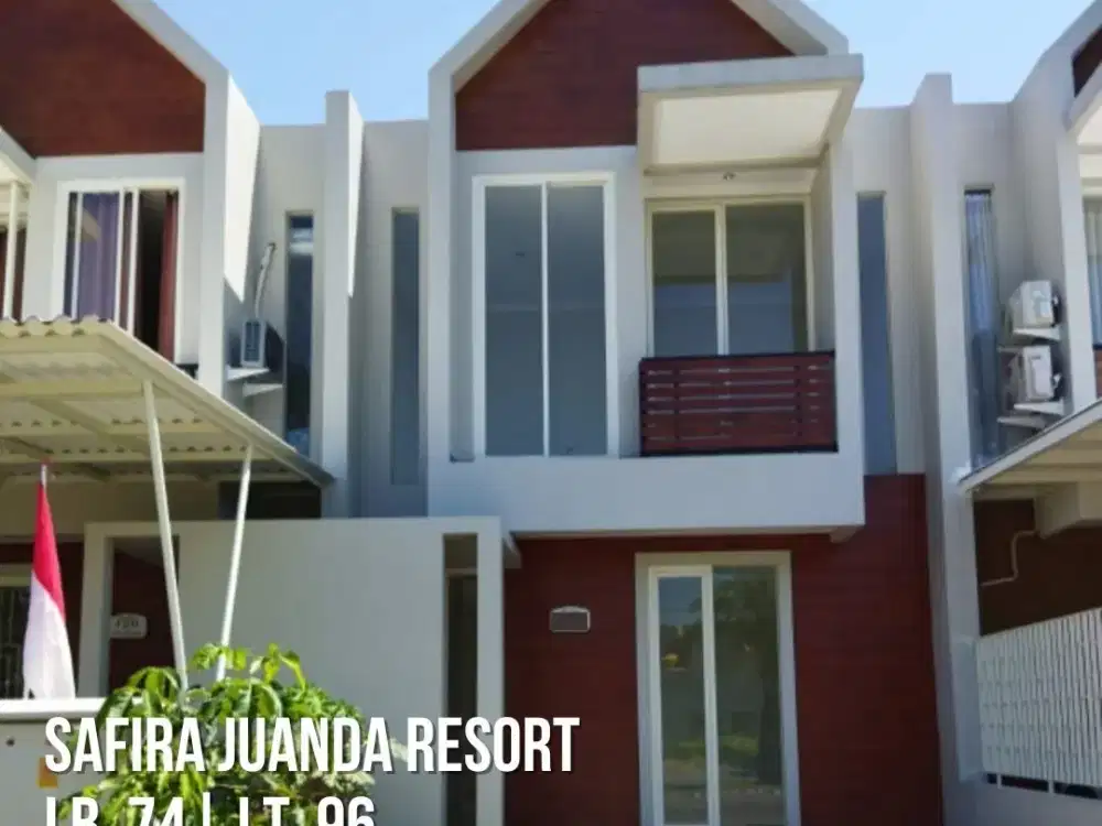 Rumah 2 Lantai Safira Juanda Resort Buduran Sidoarjo Siap Huni
