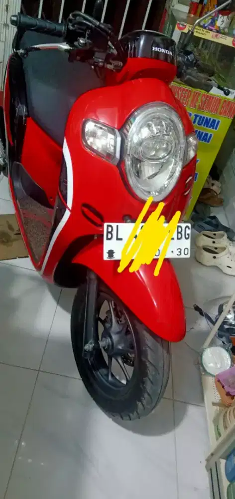 Dijual cepat scoopy thn 2020 plat aceh besar plat 2030