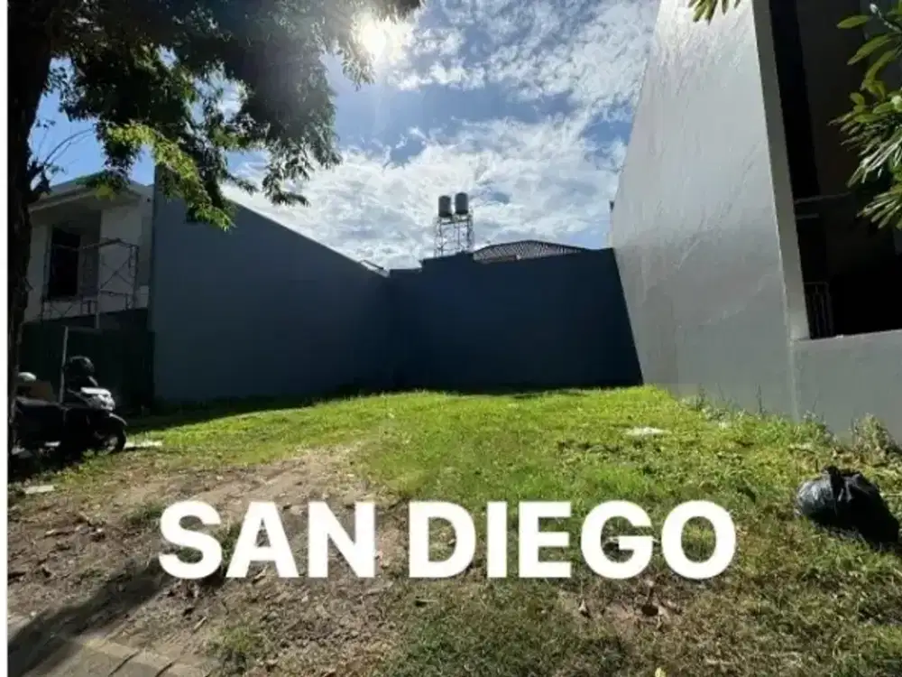 Tanah Kavling Siap Bangun San Diego Pakuwon City
