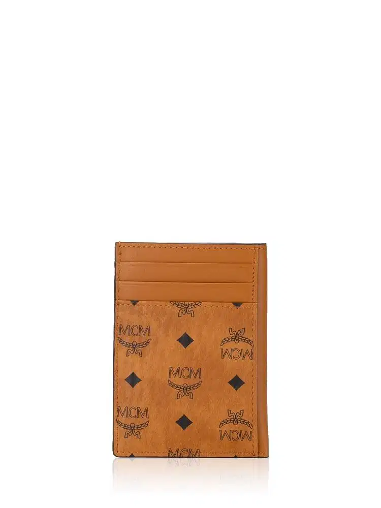 MCM Mini N/S Card Case Visetos Original (dompet kartu)