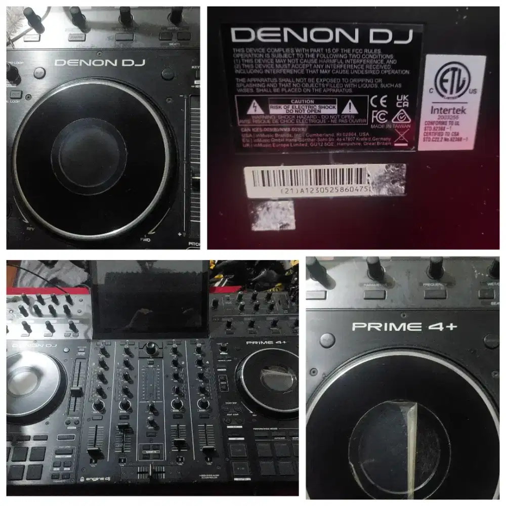 DIJUAL ALAT DJ DENON PRIME 4 PLUS