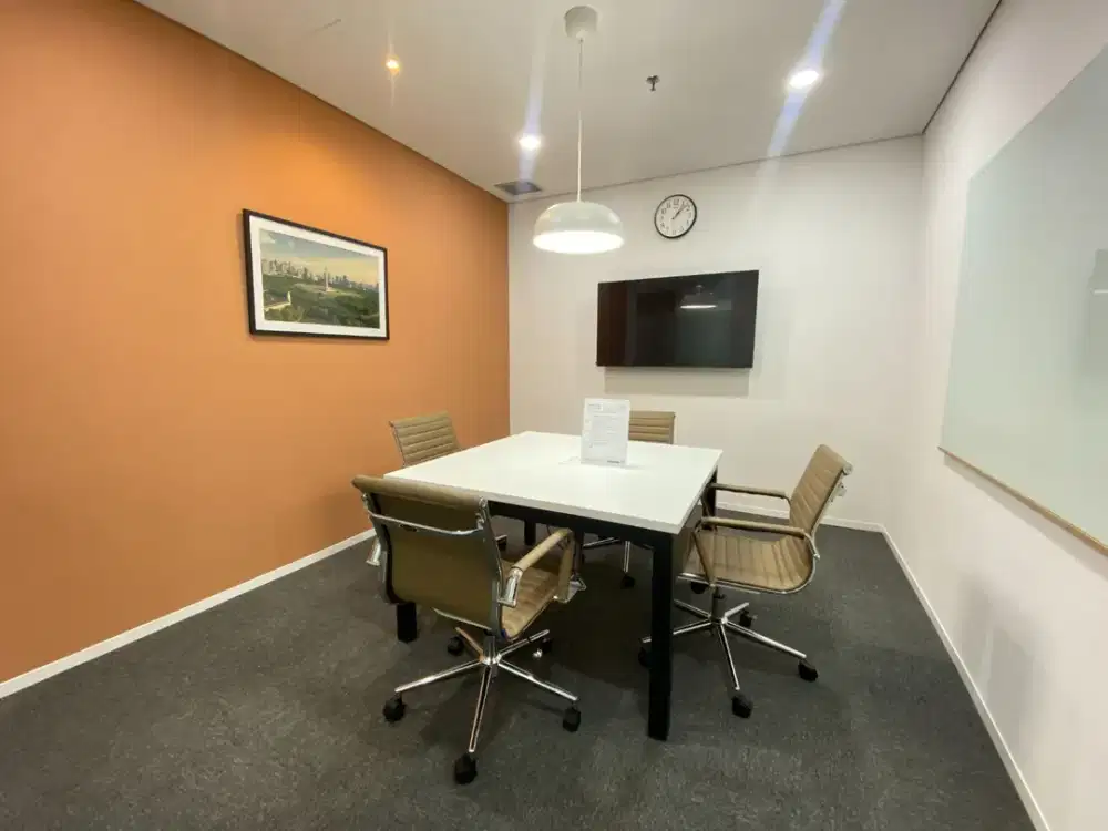 Sewa Kantor Fully Furnished 5 Pax di Wisma SSK ( Sari Sarana Kimia ) Daan Mogot Jakarta Barat