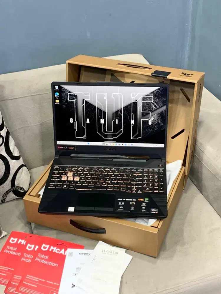 Asus TUF GAMING A15 15” AMD Ryzen 7535HS 8/512GB RTX 3050 4GB THB 2024