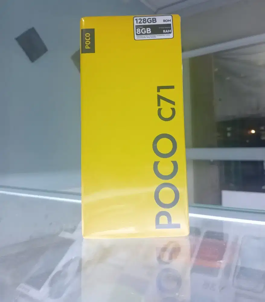 POCO C71 4/128 Garansi resmi