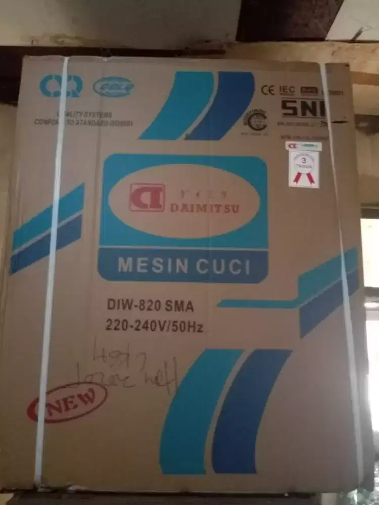 Mesin cuci Merek.Daimitsu