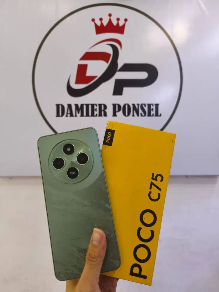 XIAOMI POCO C75 (6/128) OPEN BOX LIKE NEW FULLSET GARANSI S/D OKT 2026