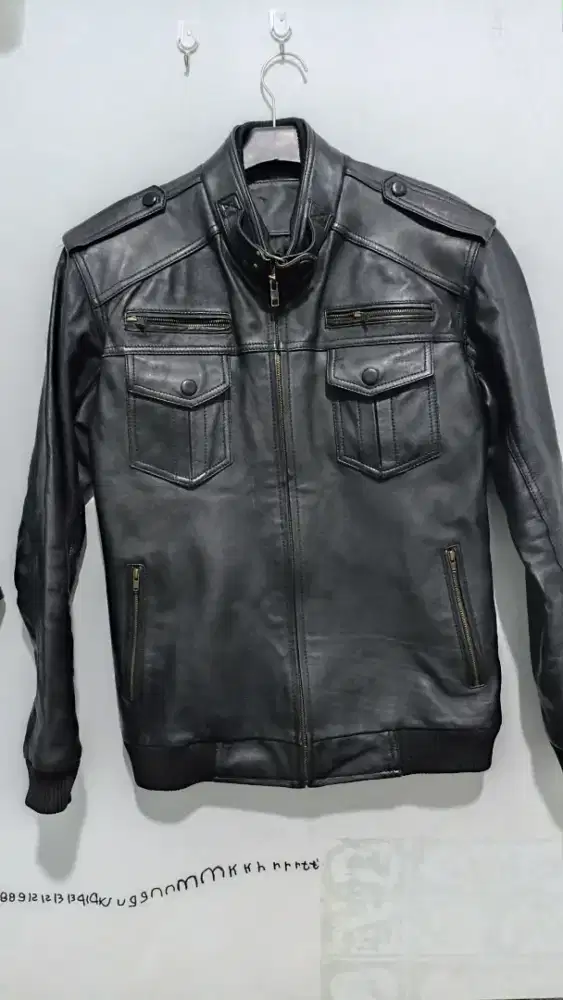 Jaket kulit domba