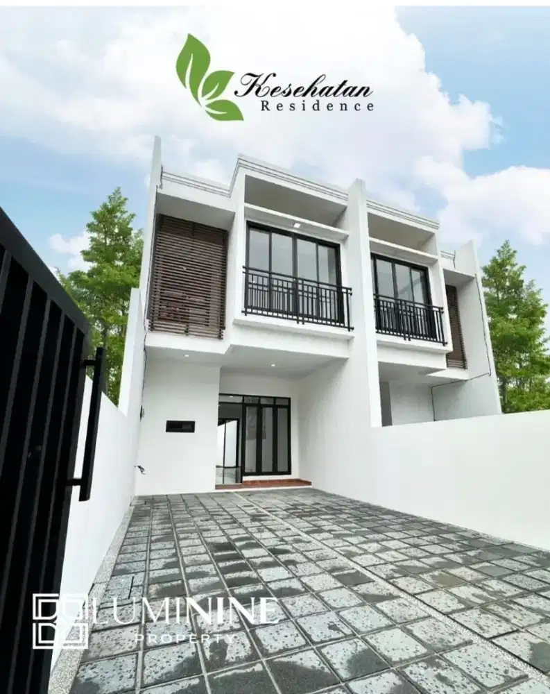 KOMPLEKS KESEHATAN PONDOK CABE,RUMAH BARU, SIAP HUNI,BISA KPR