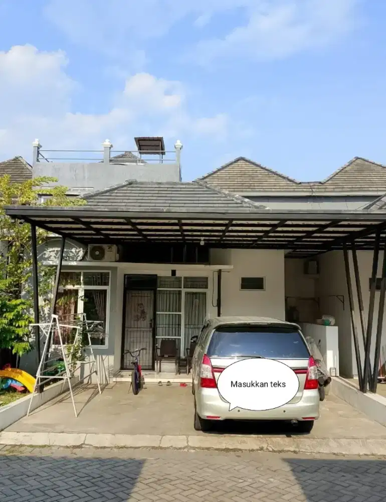 Di kontrakan rumah cluster keamanan 24jam