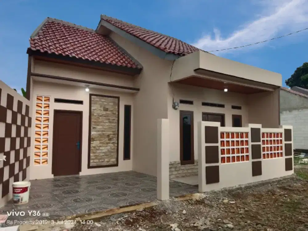 RUMAH SIAP HUNI DENGAN DESAIN YANG MODERN MULAI DARI 235 JUTAAN