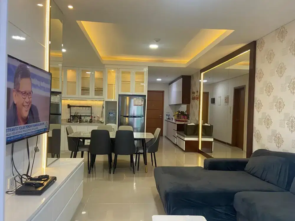Condo Green Bay Pluit Tipe 3BR Full Furnished Super Bagus (sewa 2 thn)
