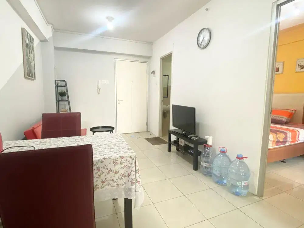Rent Apartemen Green Bay Pluit Unit 2 BR Full Furnished View Kolam