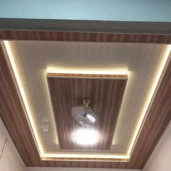 Sekat Plafon Partisi PVC GRC Gypsum Jasa Tukang Pasang Wall Moulding