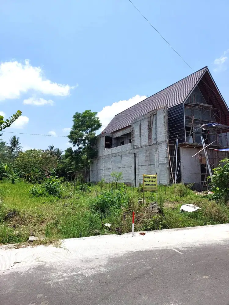 Tanah Strategis di Area Sejuk dekat Jalan Raya Turi