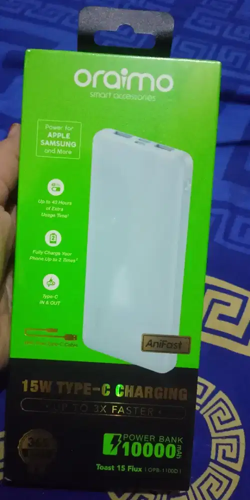 Power bank oraimo 10000mah