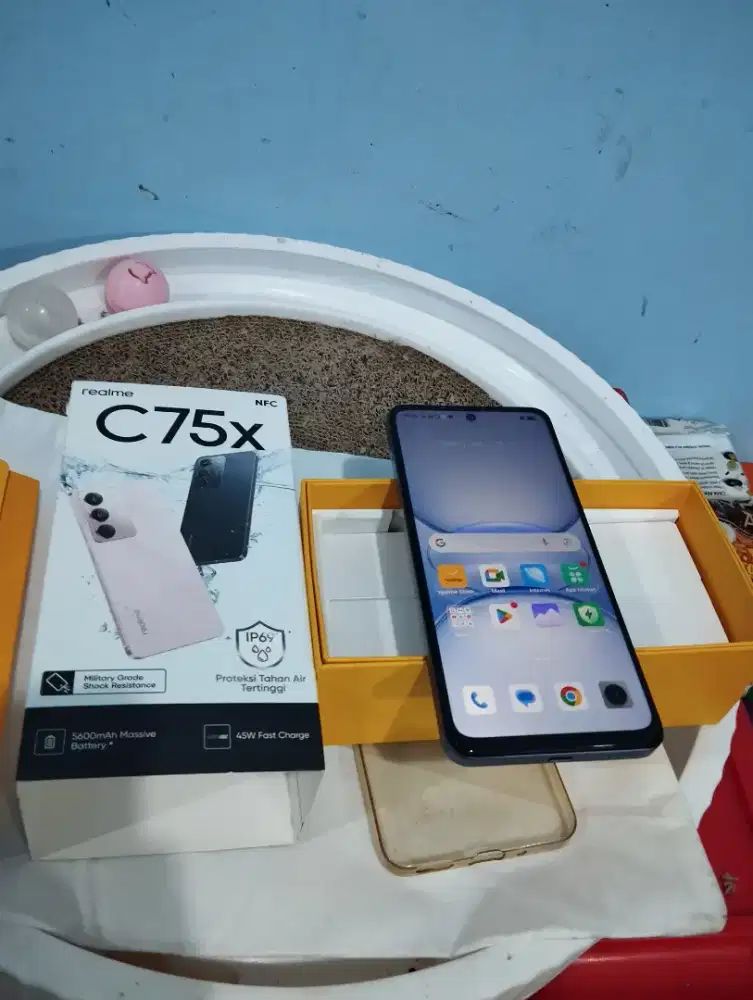 REALME C75X 8/128 MULUS LIKE NEW GARANSI RESMI