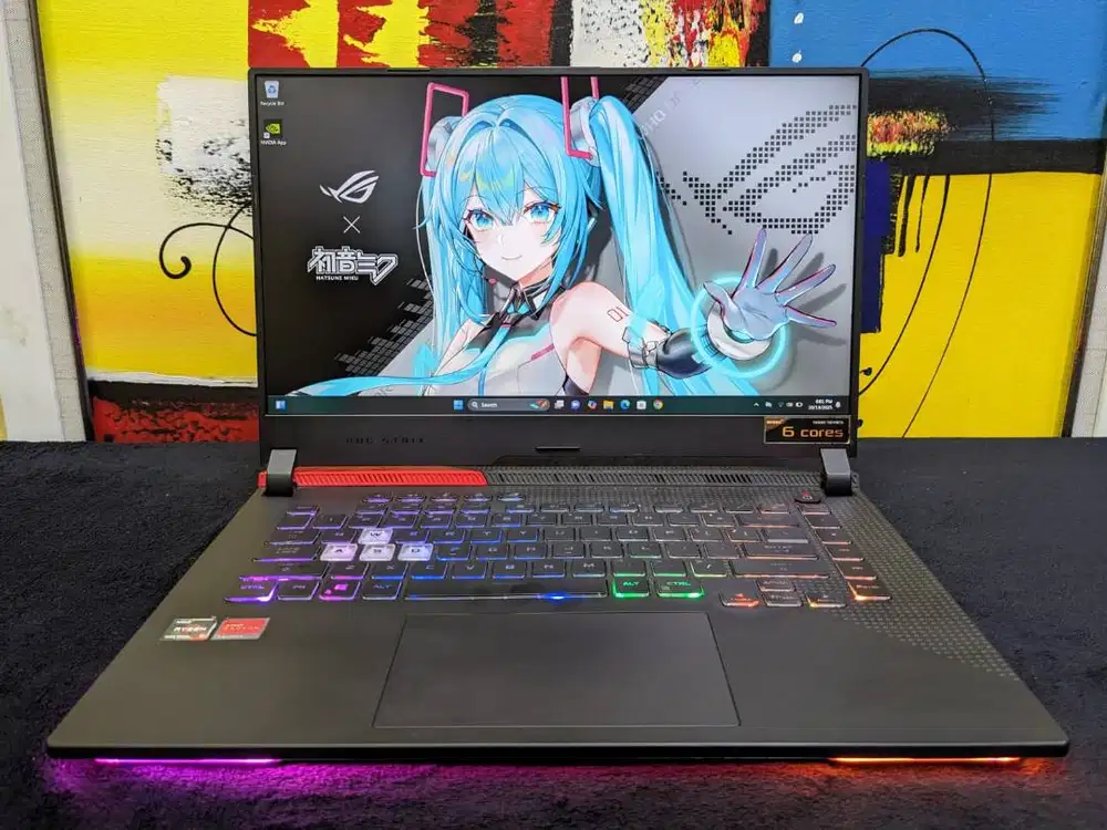 Laptop Gaming Asus ROG Strix G513 Ryzen 5 5600H 16/256 RTX 3050