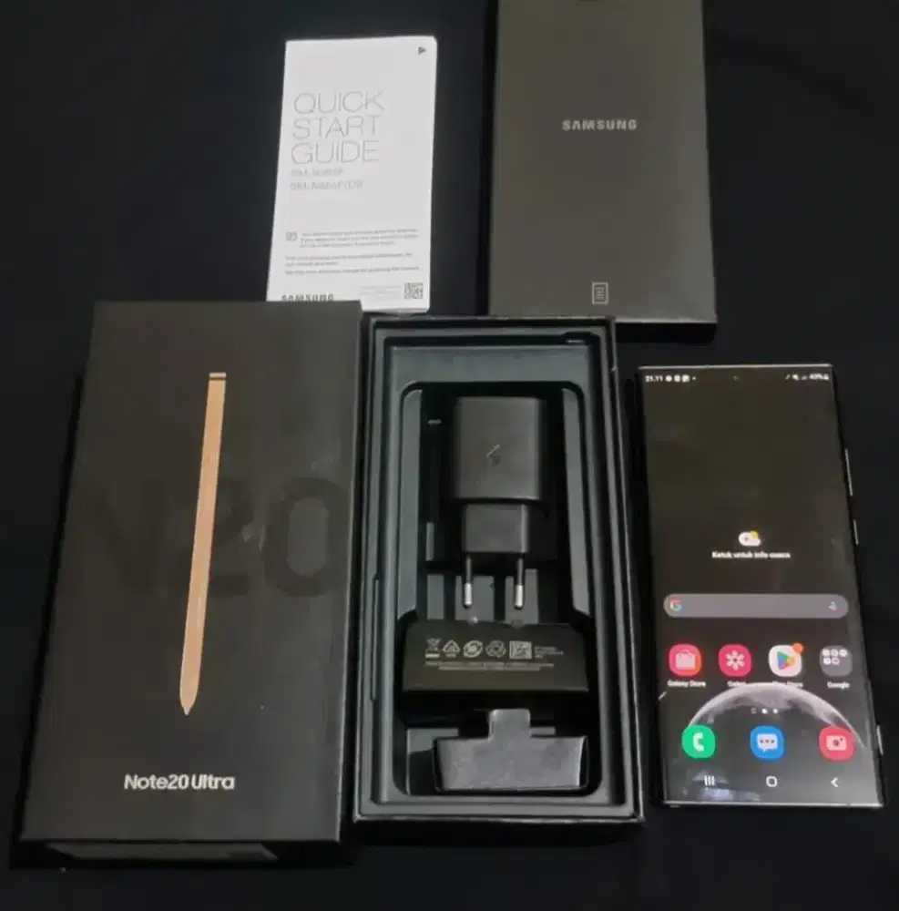 Samsung Note 20 Ultra 256gb Fullset