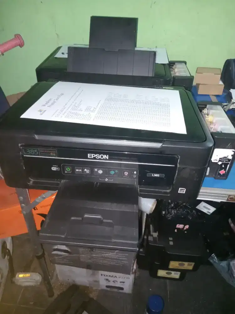 [BISA WIFI] Printet Epson L385 Siap Pakai