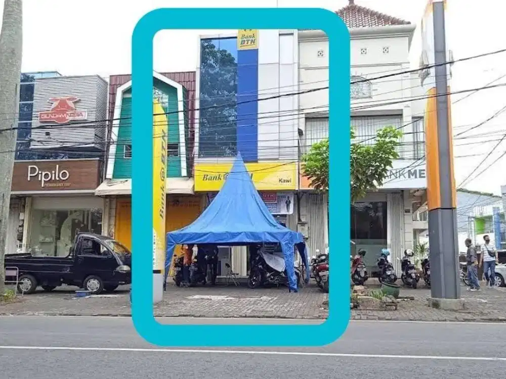 Ruko Disewakan di Jalan Kawi, Malang