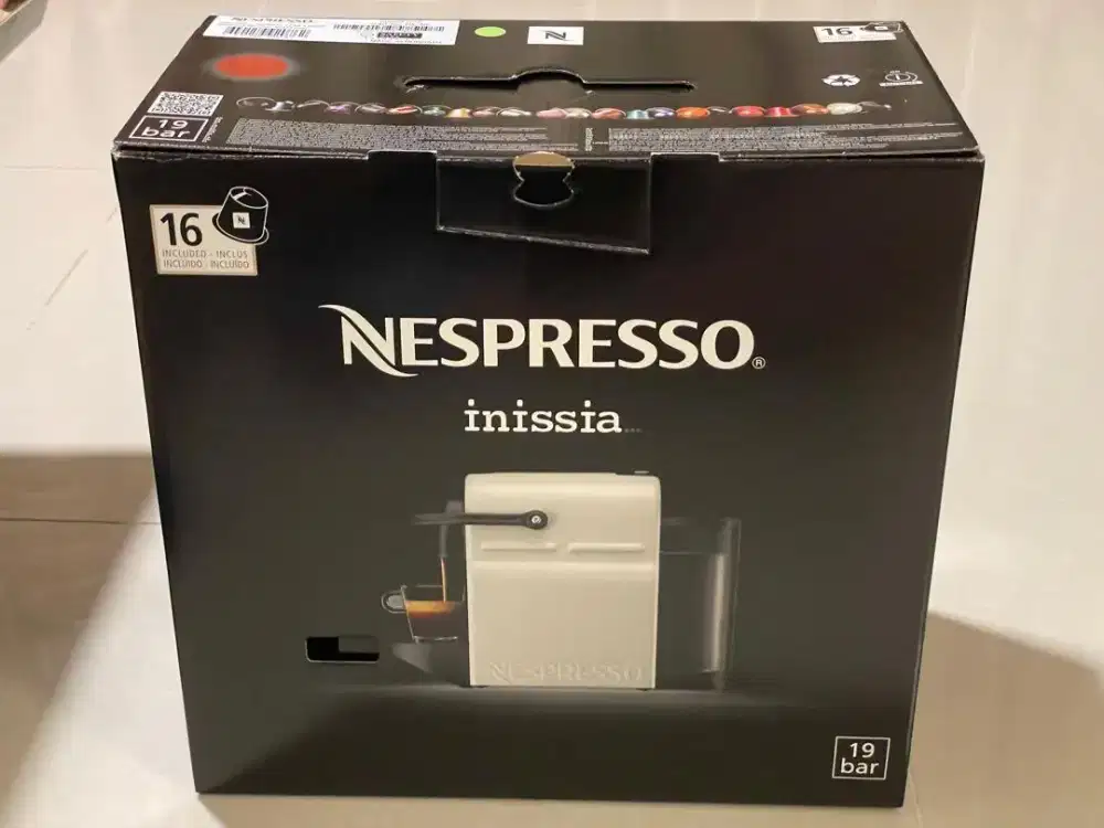 Mesin Kopi Nespresso Inissia Espresso Original 19 Bar Coffee