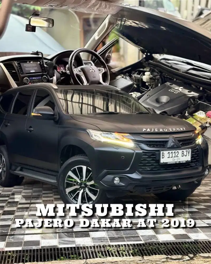Mitsubishi Pajero Dakar Diesel AT Matic 2019 Tangan Pertama dari Baru