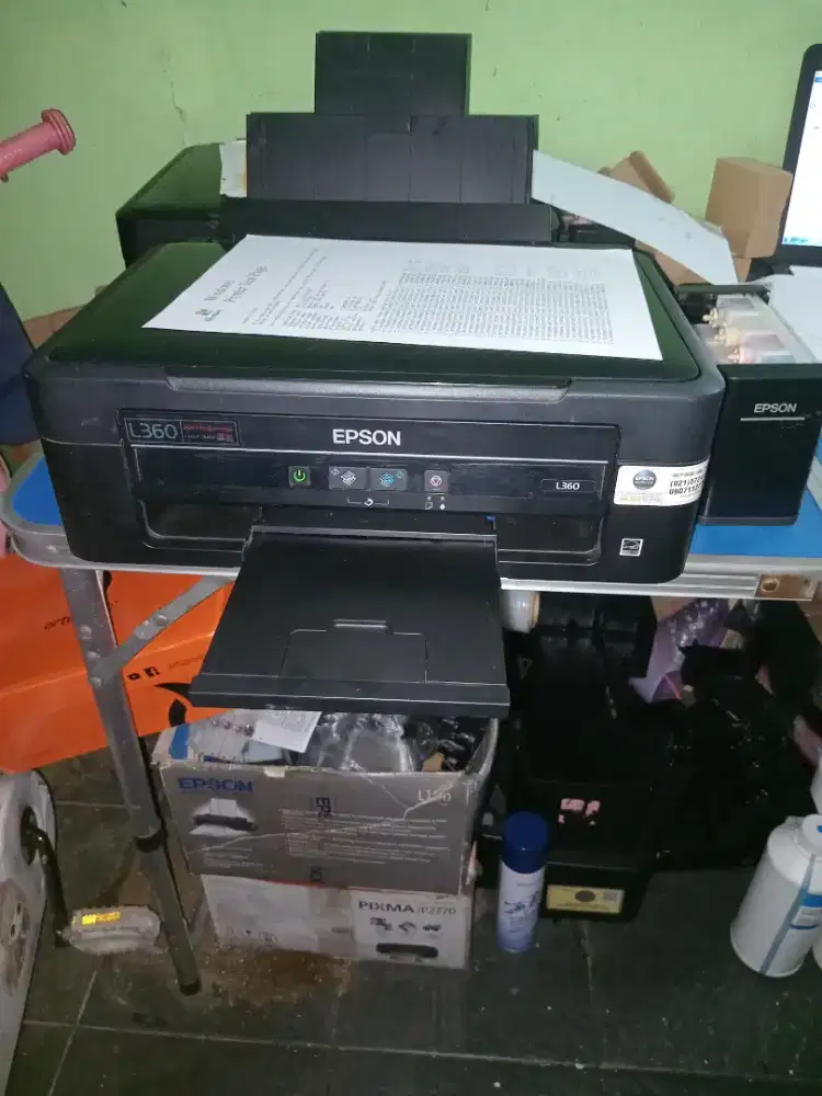 [COUNTER RENDAH] Printer Epson L360 Siap Pakai