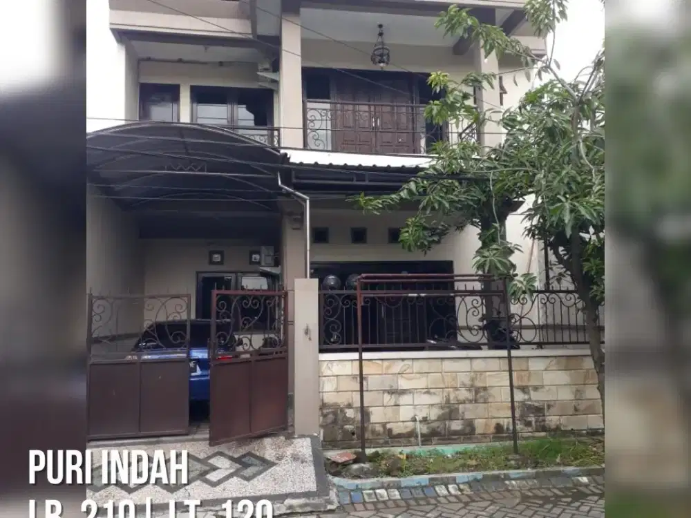Rumah Dekat Perkantoran di Perum Puri Indah Sidoarjo Kota