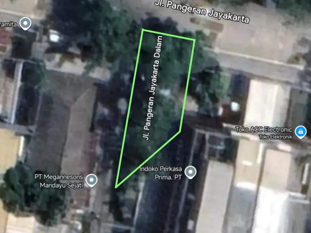TANAH DI BAWAH NJOP DI PANGERAN JAYAKARTA
