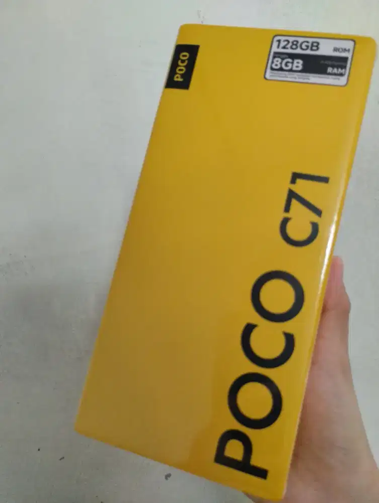 POCO C71 ram 4/128