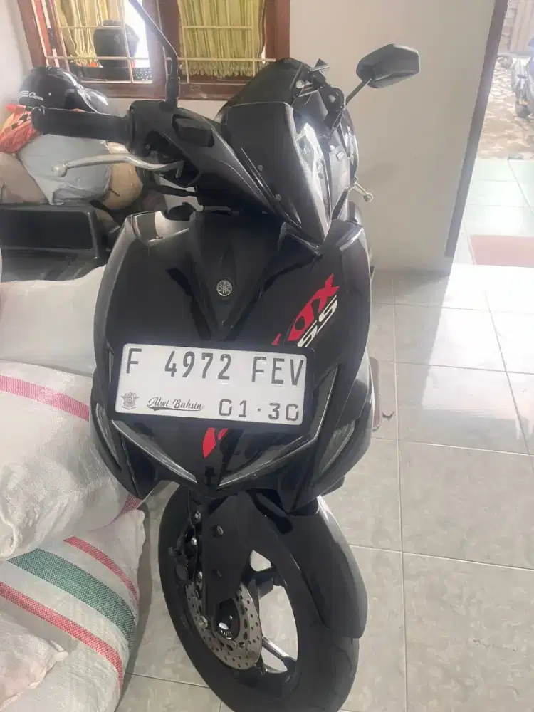 Aerox hitam mulus