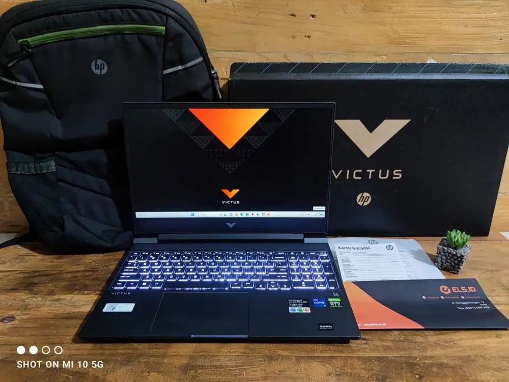HP VICTUS 15-fa008TX i7-12700H 16/512GB Nvidia RTX 3050 FULLSET