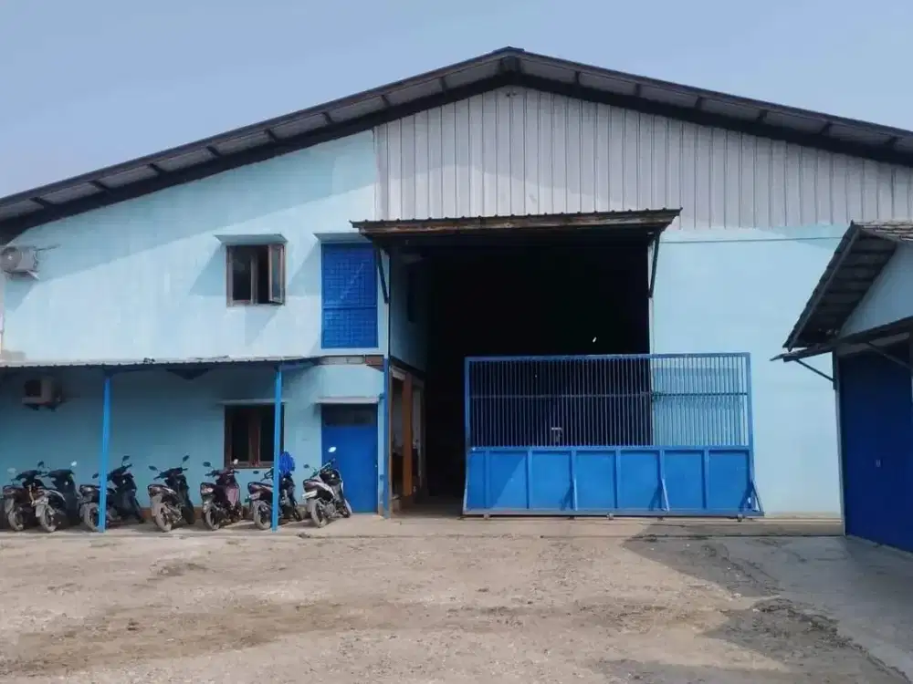 Dijual gudang baru cikupa tangerang